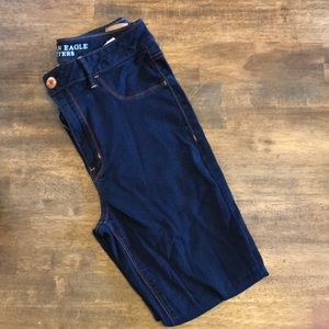 American Eagle sky high jegging